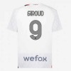 Officiële Voetbalshirt AC Milan Giroud 9 Uit 2023-24 - Heren